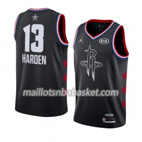 Maillot Homme Houston Rockets James Harden 13 2019 All-Star Jordan Brand Noir Swingman
